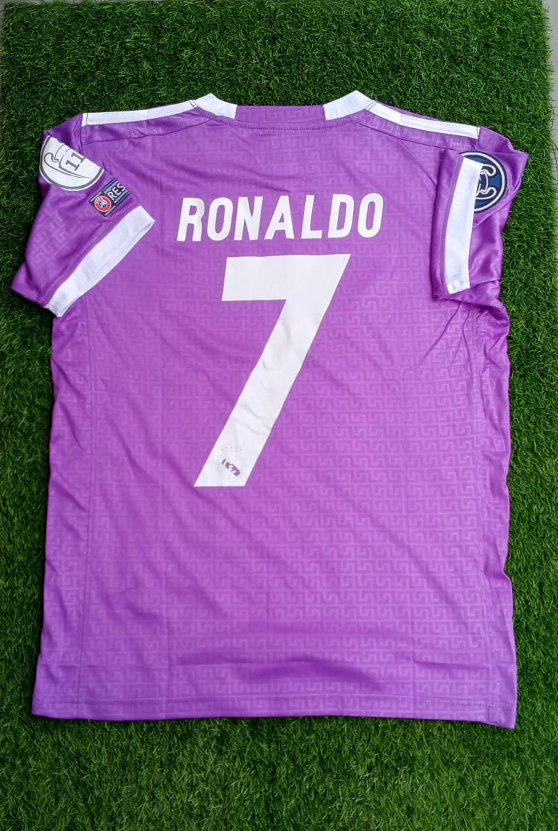 Real Madrid 2017-18 Embroidery Jersey