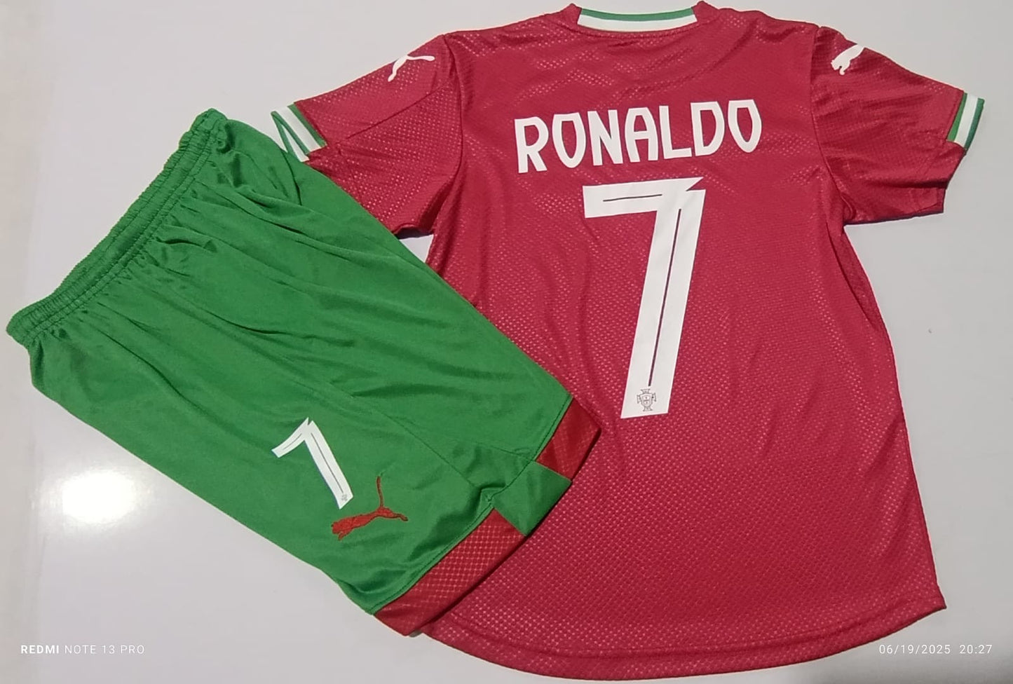 Portugal Nation league Final Embroided Jersey