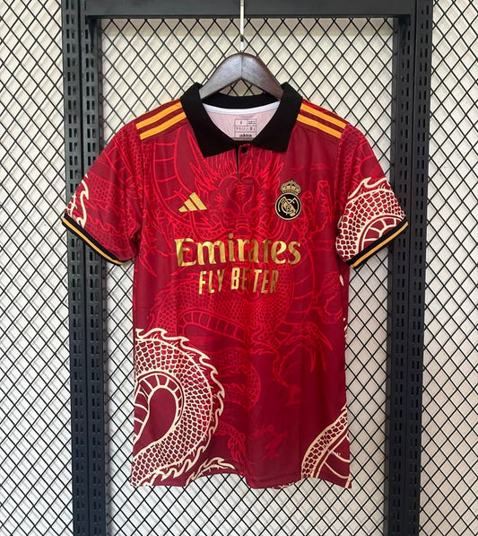 Real Madrid Special Red Dragon Jersey