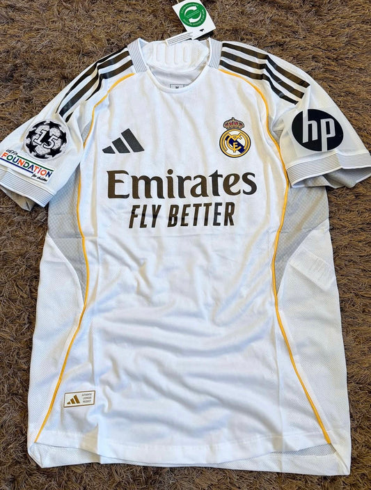 Real Madrid Home Jersey 2025-26
