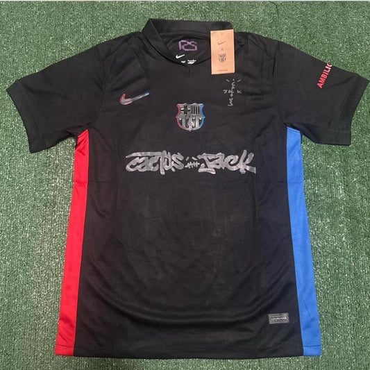 Barcelona X Travis Scott Jersey Embroidery(Imported)