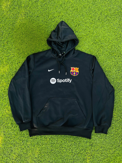 Barcelona Embroidered Hoodies – Premium Black