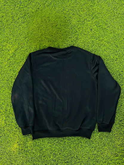 Barcelona Embroidered Sweatshirt – Premium Black