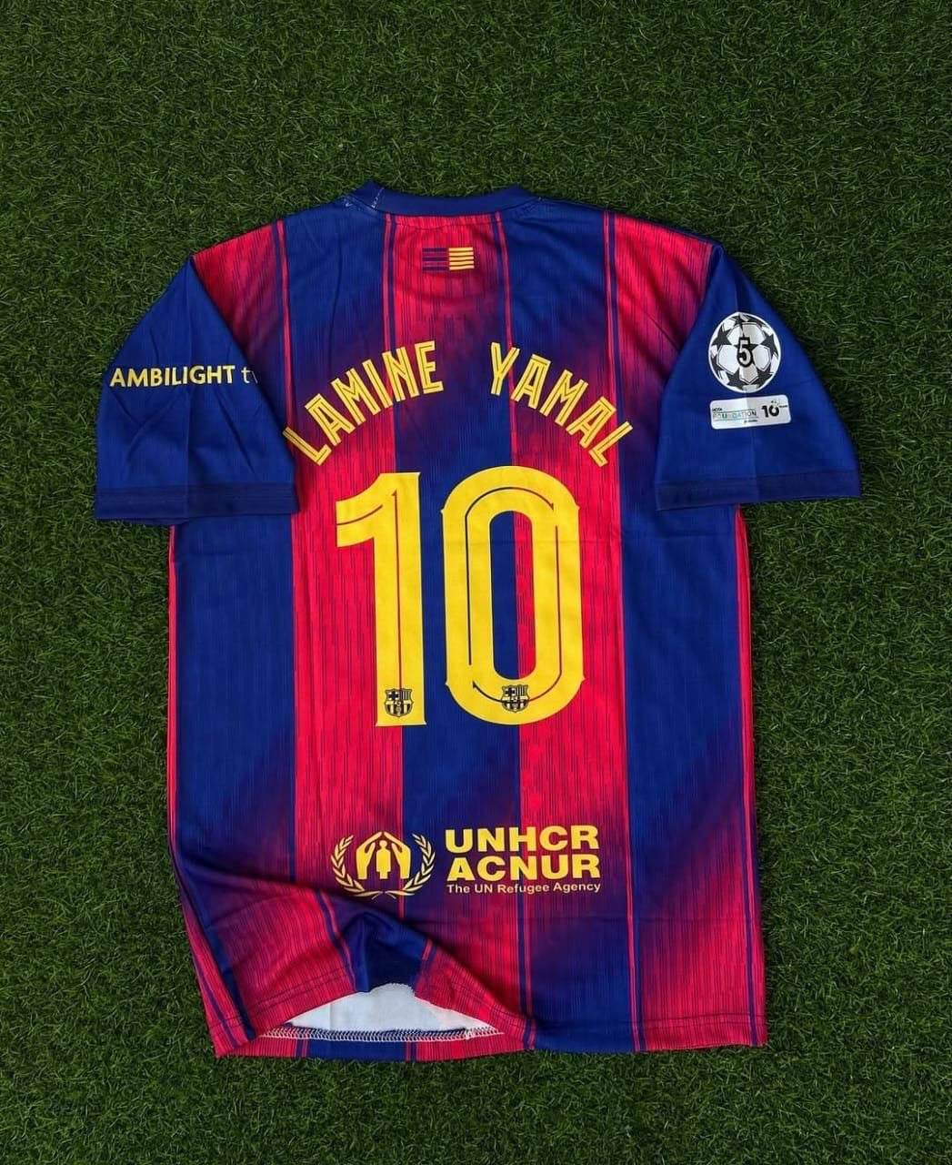 Barcelona X Ed Sheeran Jersey Embroidery(Imported)